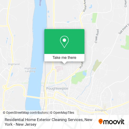 Residential Home Exterior Cleaning Services map