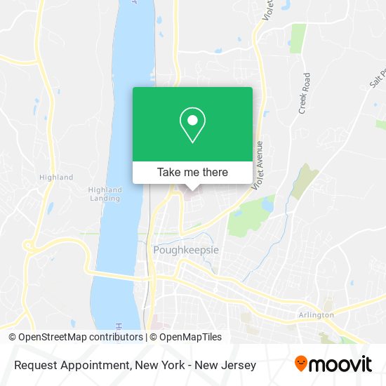 Request Appointment map