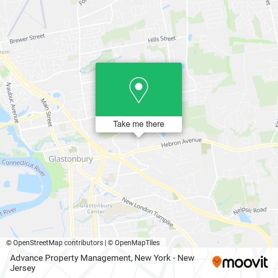 Advance Property Management map