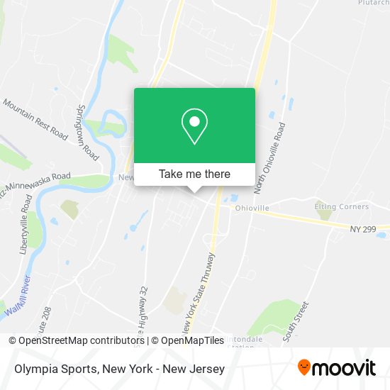 Olympia Sports map