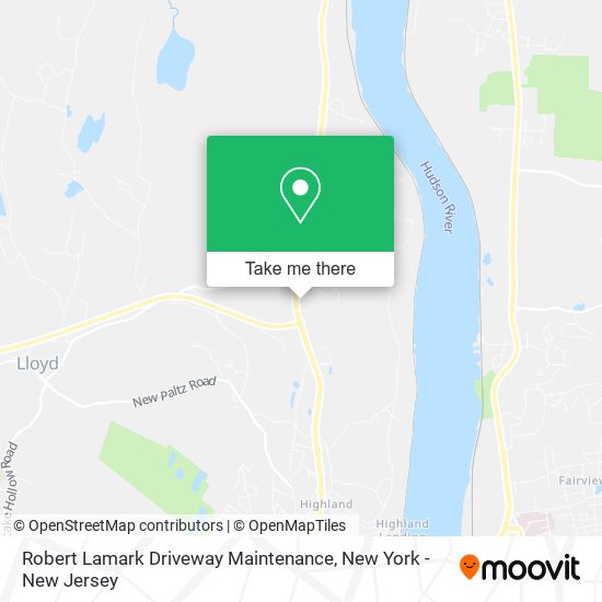 Robert Lamark Driveway Maintenance map