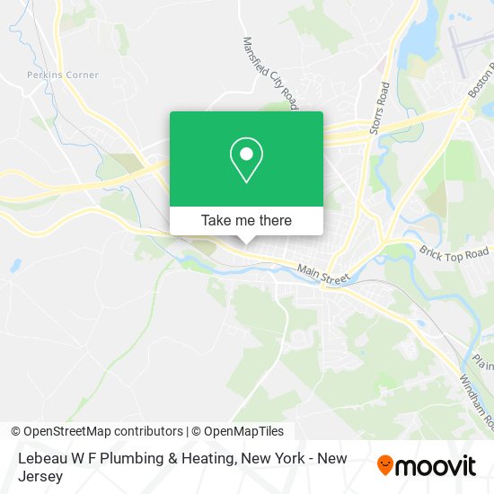 Lebeau W F Plumbing & Heating map