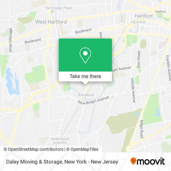 Daley Moving & Storage map