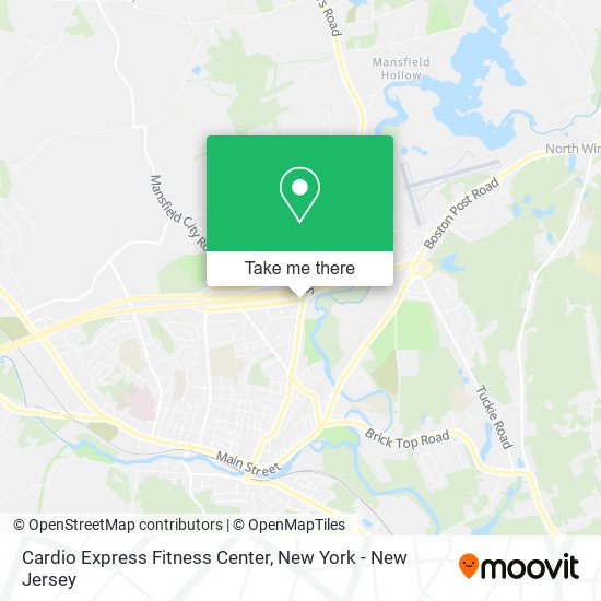 Mapa de Cardio Express Fitness Center