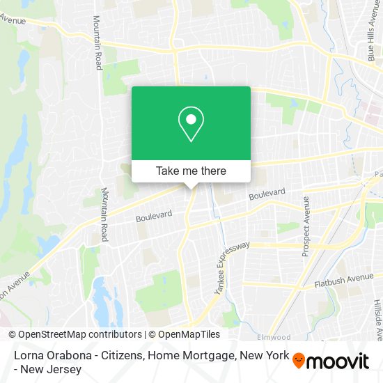 Mapa de Lorna Orabona - Citizens, Home Mortgage