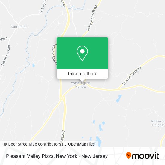 Mapa de Pleasant Valley Pizza