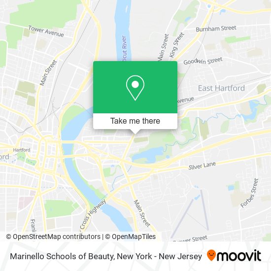 Marinello Schools of Beauty map