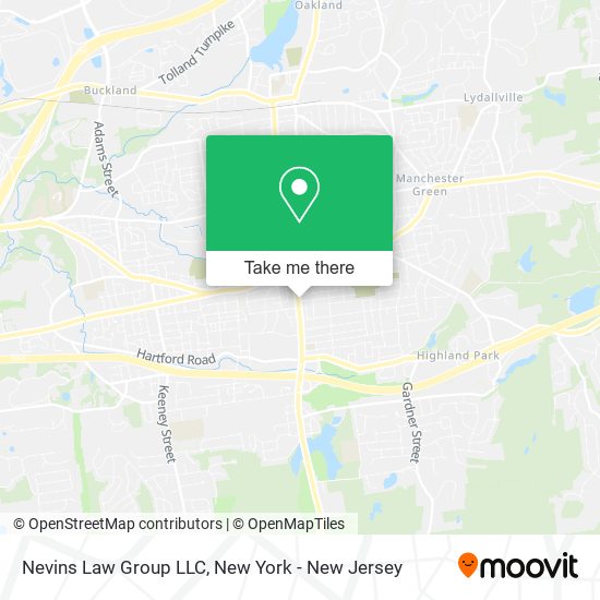 Mapa de Nevins Law Group LLC