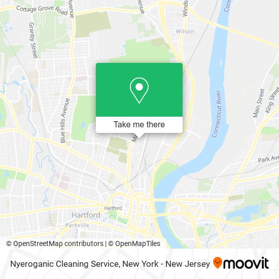 Nyeroganic Cleaning Service map