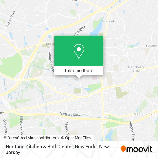 Mapa de Heritage Kitchen & Bath Center