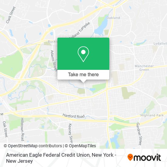 Mapa de American Eagle Federal Credit Union