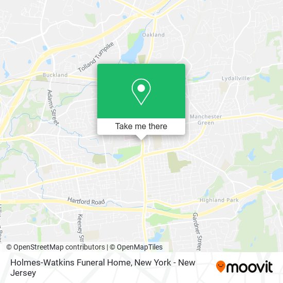 Holmes-Watkins Funeral Home map