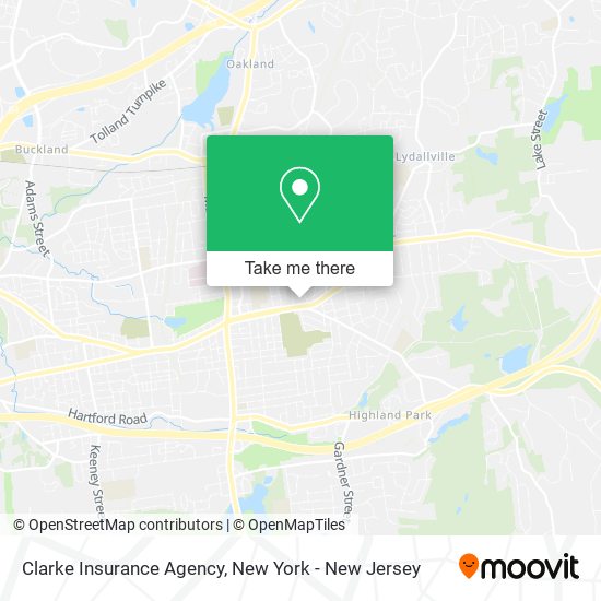 Clarke Insurance Agency map