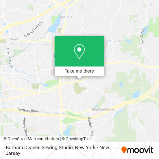 Mapa de Barbara Deanes Sewing Studio