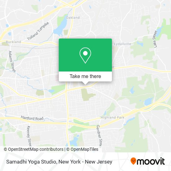 Samadhi Yoga Studio map