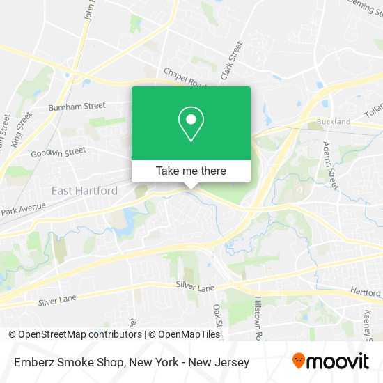 Emberz Smoke Shop map