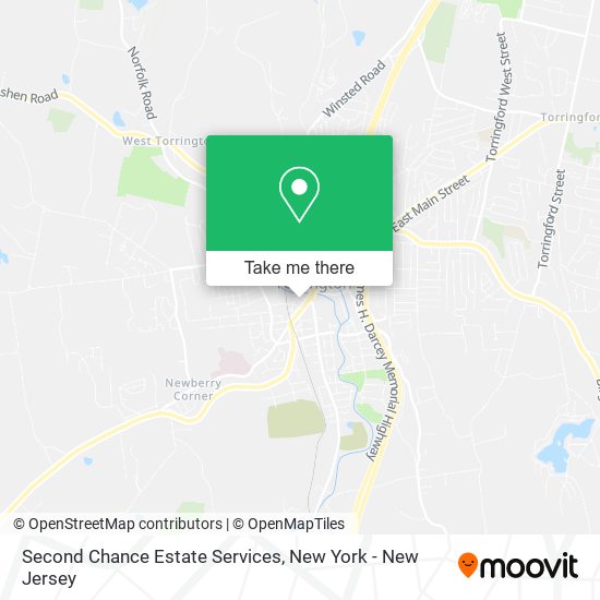 Second Chance Estate Services map