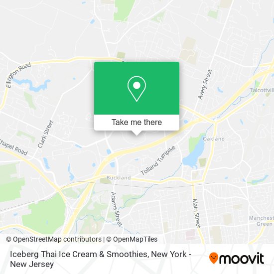 Iceberg Thai Ice Cream & Smoothies map