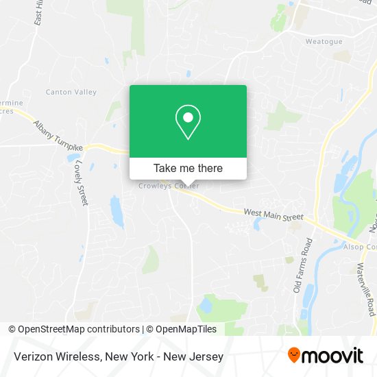 Verizon Wireless map