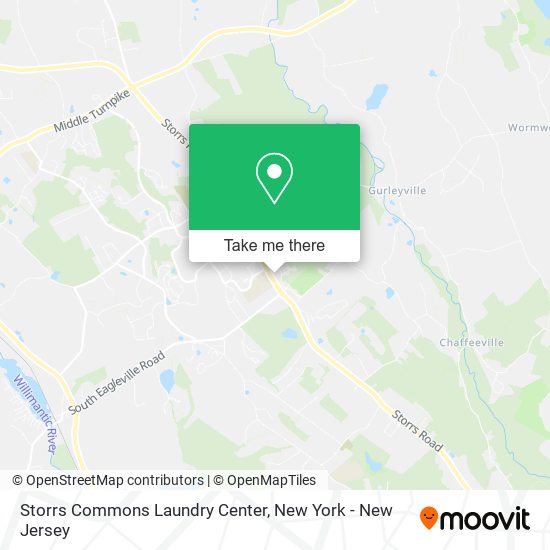 Mapa de Storrs Commons Laundry Center