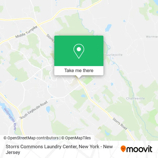 Storrs Commons Laundry Center map