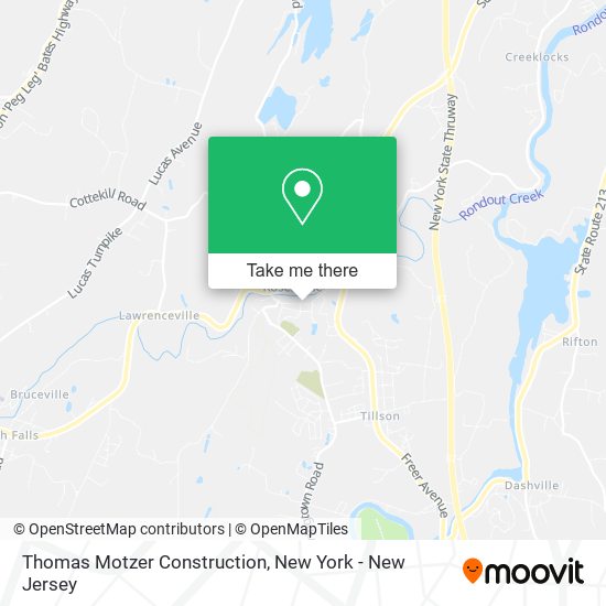 Thomas Motzer Construction map