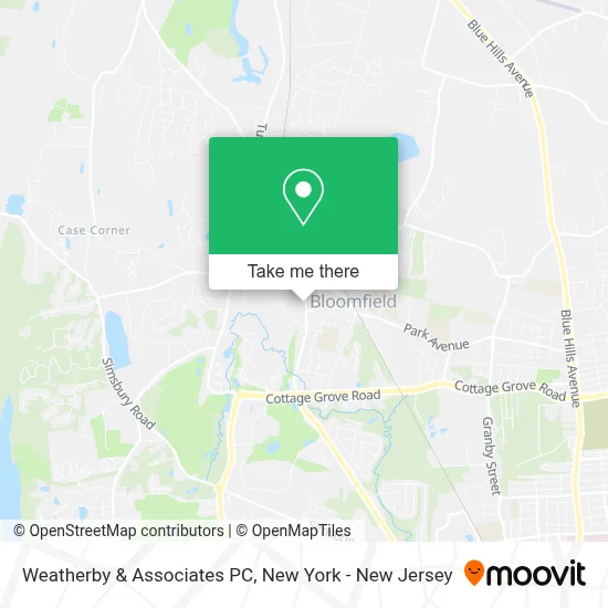 Weatherby & Associates PC map