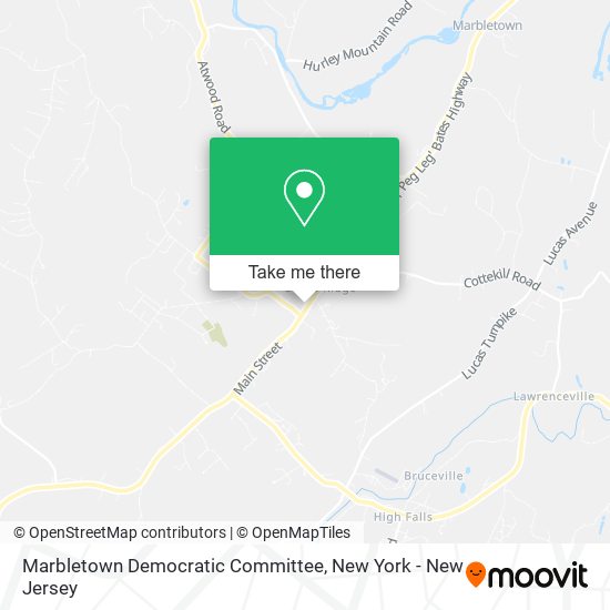 Mapa de Marbletown Democratic Committee