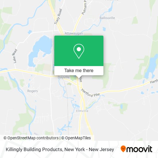 Mapa de Killingly Building Products
