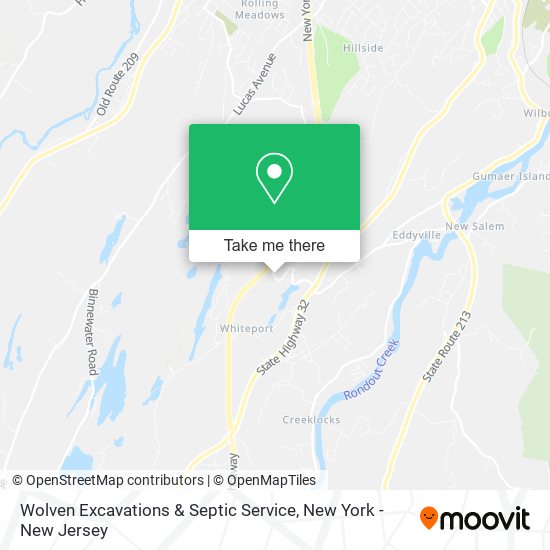 Mapa de Wolven Excavations & Septic Service