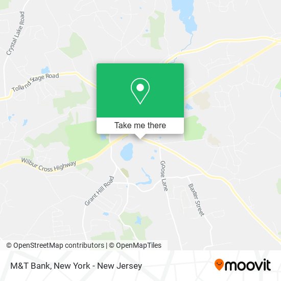 M&T Bank map