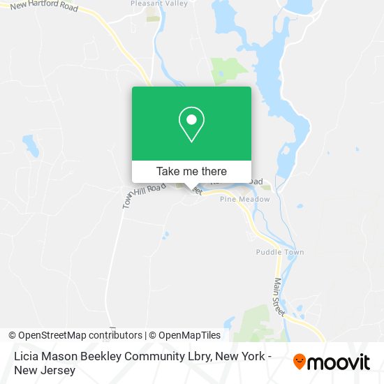 Licia Mason Beekley Community Lbry map