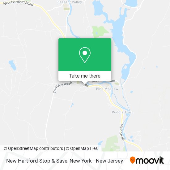 Mapa de New Hartford Stop & Save