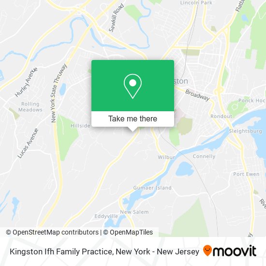 Mapa de Kingston Ifh Family Practice