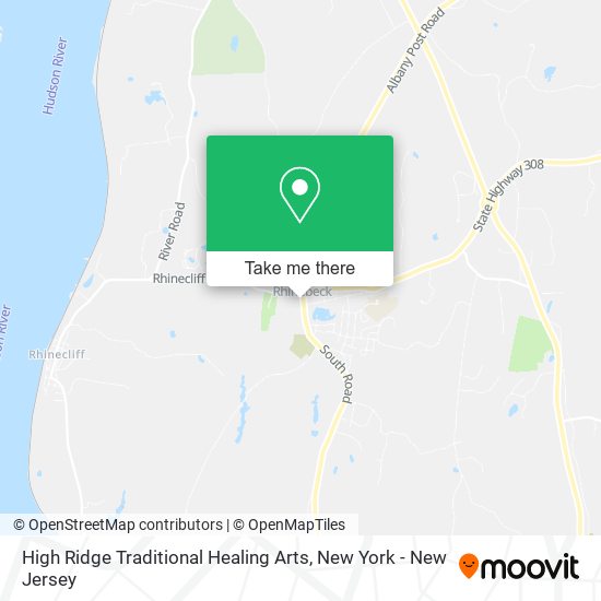 High Ridge Traditional Healing Arts map