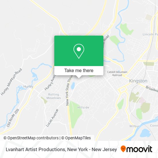 Lvanhart Artist Productions map