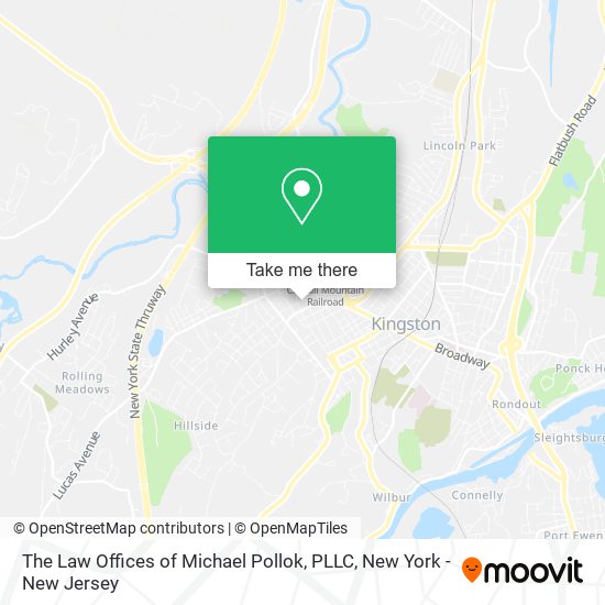 The Law Offices of Michael Pollok, PLLC map