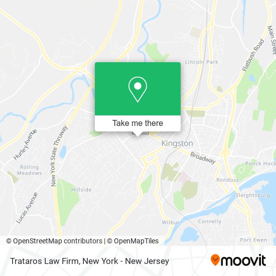 Trataros Law Firm map