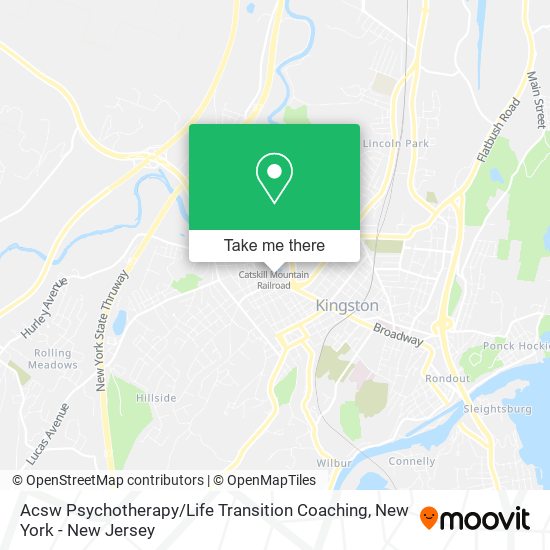 Acsw Psychotherapy / Life Transition Coaching map