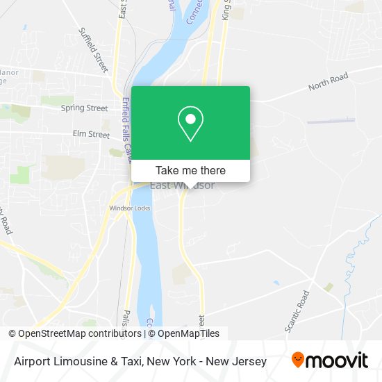 Airport Limousine & Taxi map