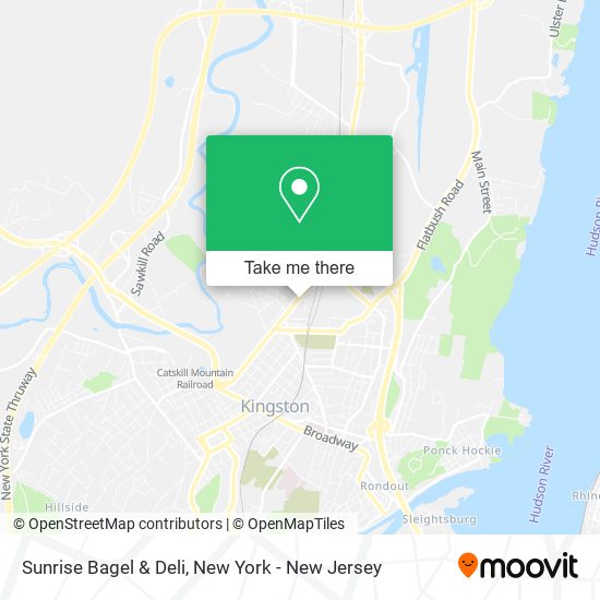 Sunrise Bagel & Deli map