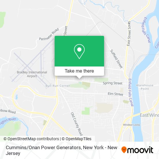 Cummins/Onan Power Generators map