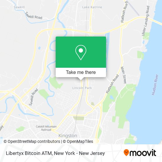 Mapa de Libertyx Bitcoin ATM