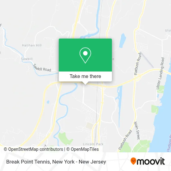 Break Point Tennis map