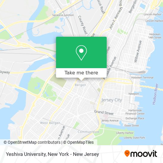 Yeshiva University map