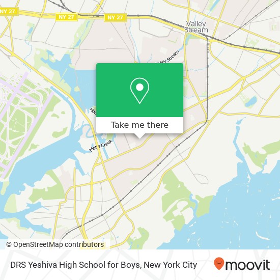Mapa de DRS Yeshiva High School for Boys
