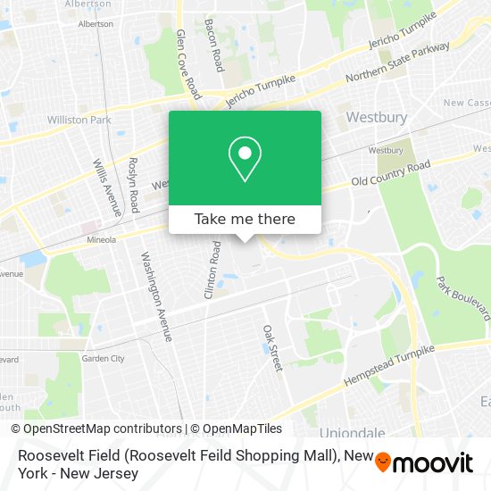 Roosevelt Field (Roosevelt Feild Shopping Mall) map