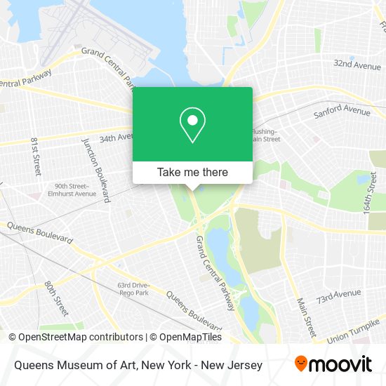 Mapa de Queens Museum of Art