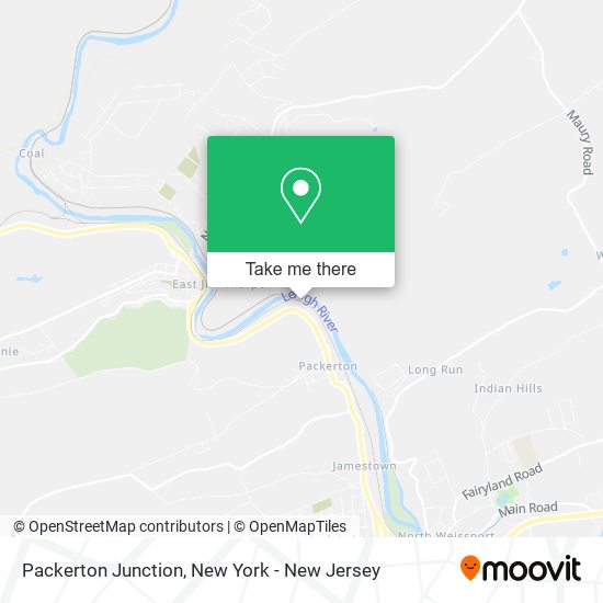 Mapa de Packerton Junction