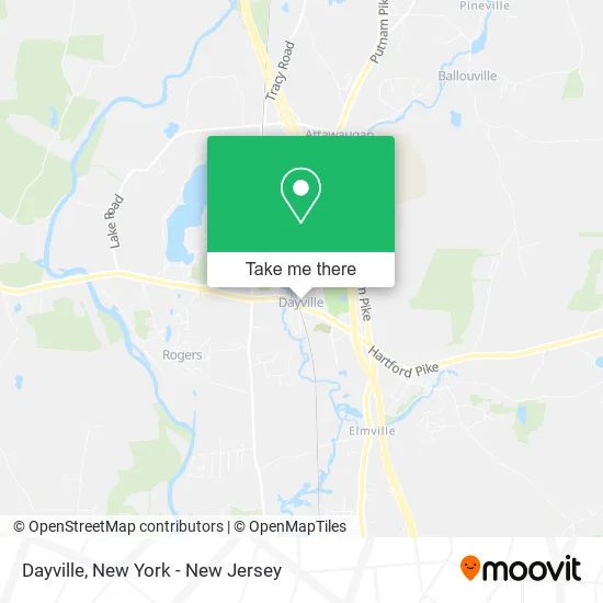 Dayville map